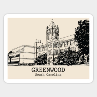 Greenwood - South Carolina Sticker