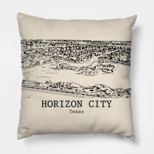 Horizon City - Texas Pillow