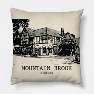 Mountain Brook - Alabama Pillow