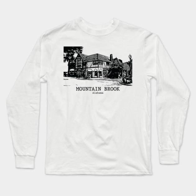 Mountain Brook - Alabama Long Sleeve T-Shirt by Lakeric
