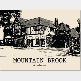 Mountain Brook - Alabama Posters and Art