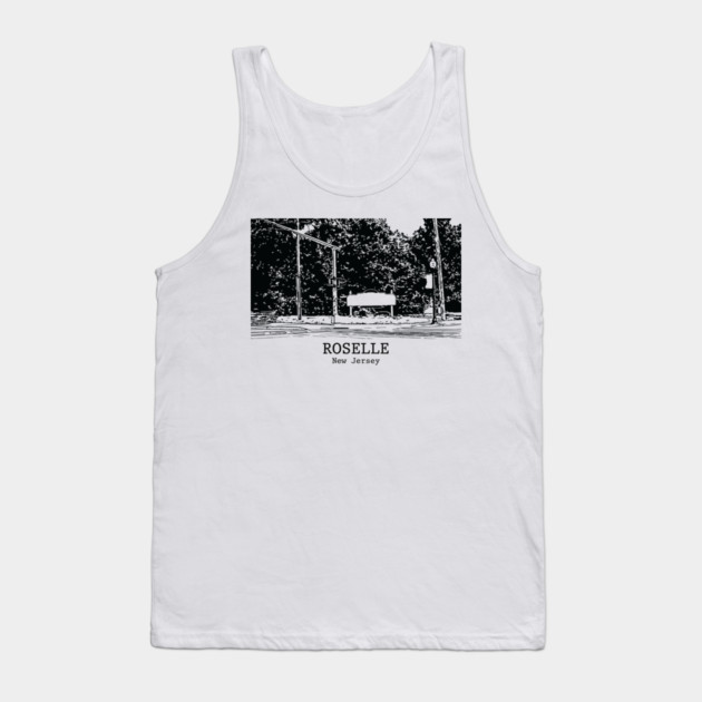 Roselle - New Jersey Tank Top by Lakeric