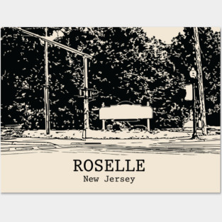 Roselle - New Jersey Posters and Art