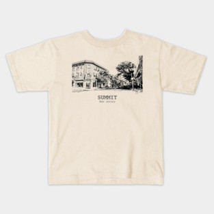Summit - New Jersey Kids T-Shirt