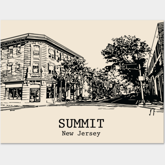 Summit - New Jersey Wall Art by Lakeric
