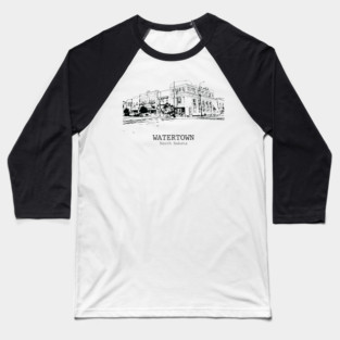 Watertown - South Dakota Baseball T-Shirt