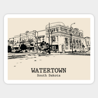 Watertown - South Dakota Sticker