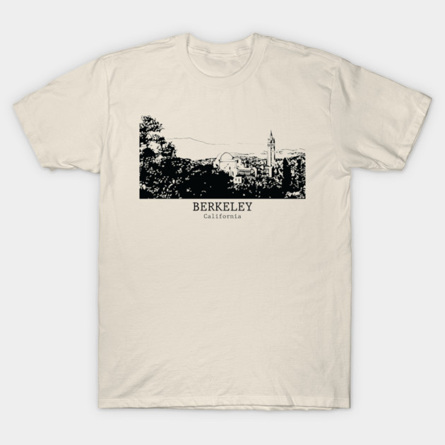 Berkeley - California T-Shirt by Lakeric