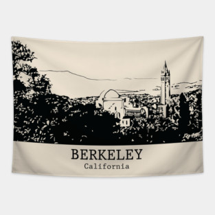 Berkeley - California Tapestry