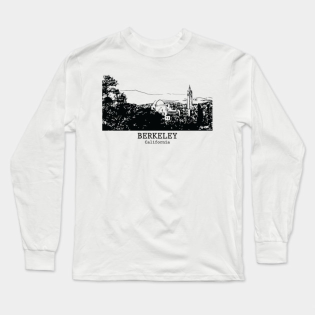 Berkeley - California Long Sleeve T-Shirt by Lakeric