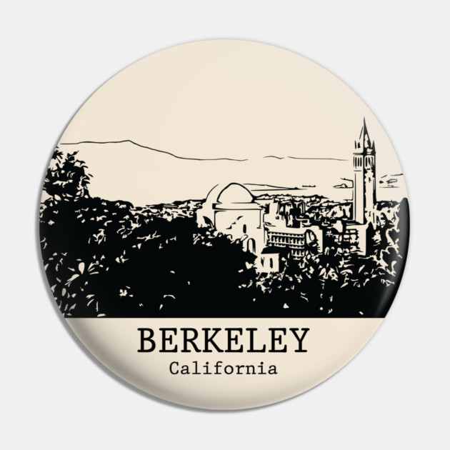 Berkeley - California Pin by Lakeric