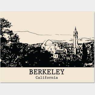 Berkeley - California Posters and Art
