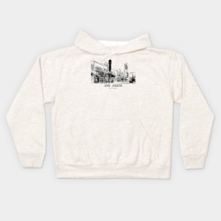 Ann Arbor - Michigan Kids Hoodie