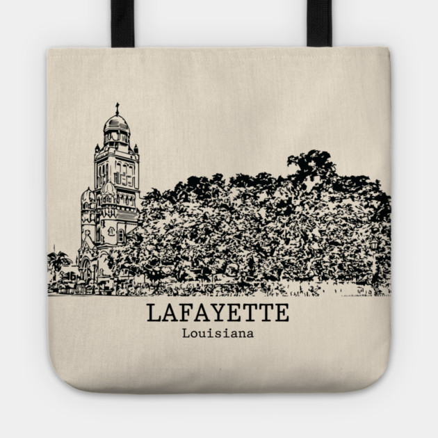 Lafayette - Louisiana Tote by Lakeric