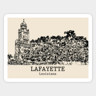 Lafayette - Louisiana Magnet