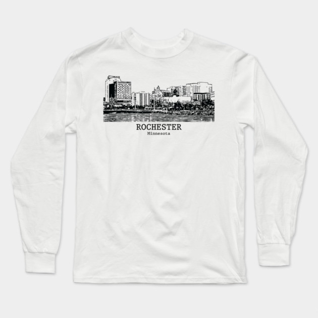 Rochester - Minnesota Long Sleeve T-Shirt by Lakeric