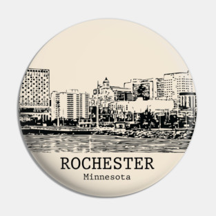 Rochester - Minnesota Pin
