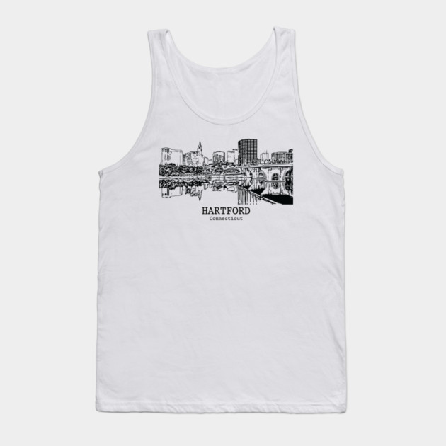 Hartford - Connecticut Tank Top by Lakeric