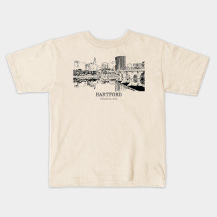 Hartford - Connecticut Kids T-Shirt