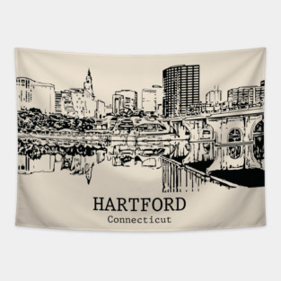 Hartford - Connecticut Tapestry