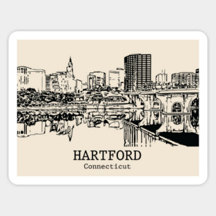 Hartford - Connecticut Sticker