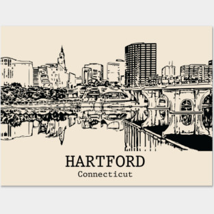 Hartford - Connecticut Posters and Art