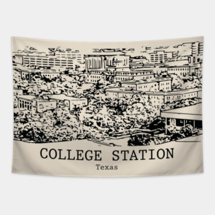 College Station - Texas Tapestry