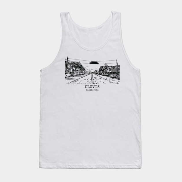 Clovis - California Tank Top by Lakeric