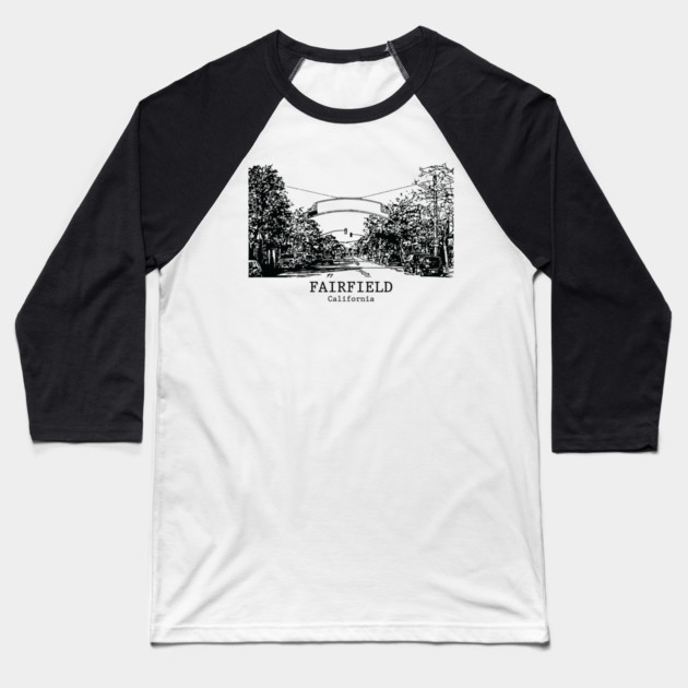 Fairfield - California Baseball T-Shirt by Lakeric