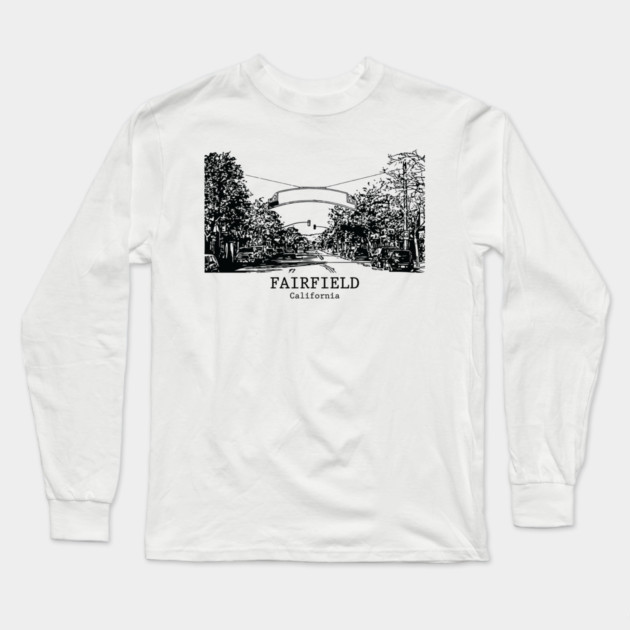 Fairfield - California Long Sleeve T-Shirt by Lakeric
