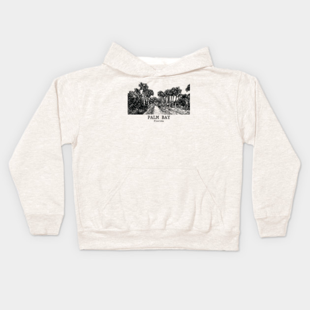 Palm Bay - Florida Kids Hoodie by Lakeric