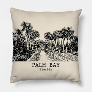 Palm Bay - Florida Pillow