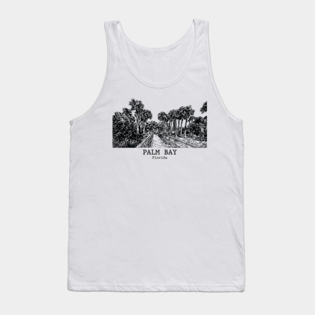 Palm Bay - Florida Tank Top by Lakeric