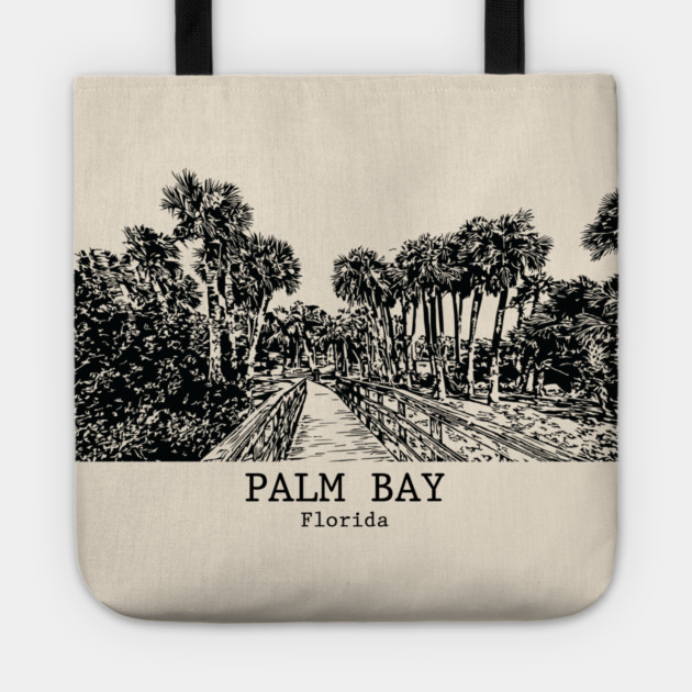 Palm Bay - Florida Tote by Lakeric