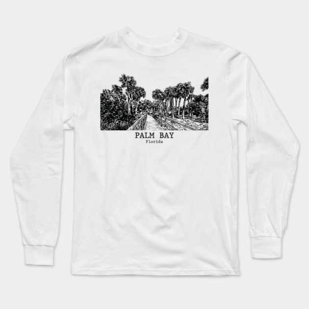 Palm Bay - Florida Long Sleeve T-Shirt by Lakeric