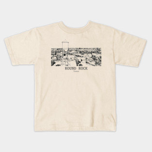 Round Rock - Texas Kids T-Shirt