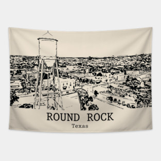 Round Rock - Texas Tapestry
