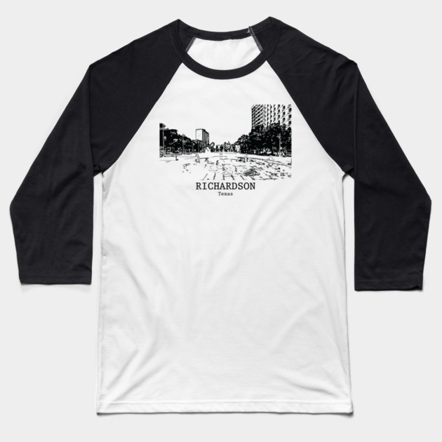Richardson - Texas Baseball T-Shirt by Lakeric