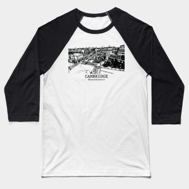 Cambridge - Massachusetts Baseball T-Shirt by Lakeric