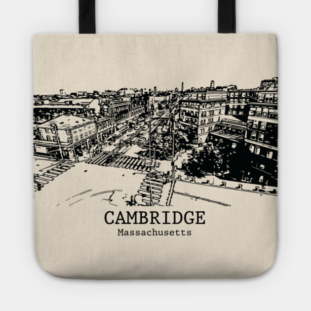 Cambridge - Massachusetts Tote by Lakeric