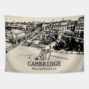 Cambridge - Massachusetts Tapestry