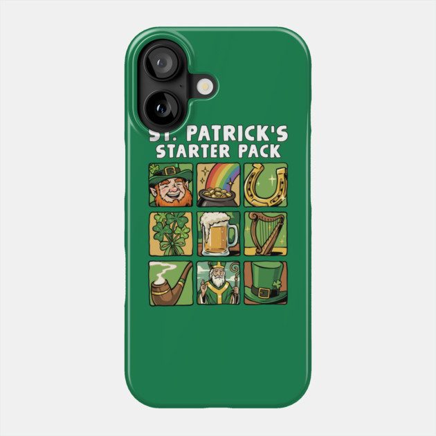 St. Patricks Starter Pack Phone Case by GoshWow®