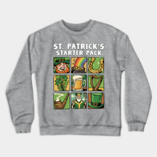 St. Patricks Starter Pack Crewneck Sweatshirt