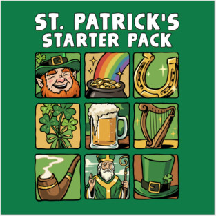 St. Patricks Starter Pack Posters and Art