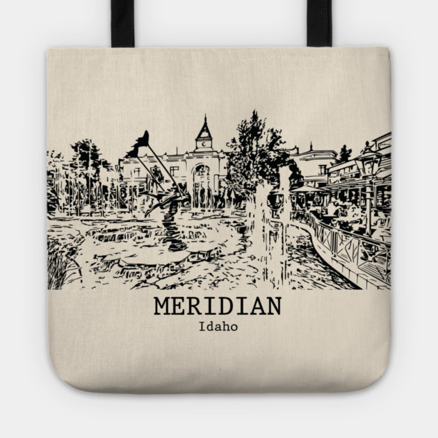 Meridian - Idaho Tote by Lakeric