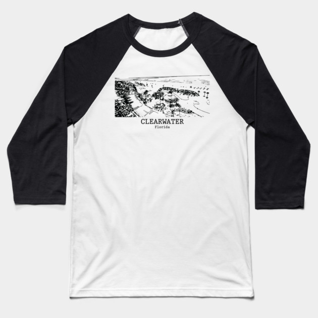 Clearwater - Florida Baseball T-Shirt by Lakeric