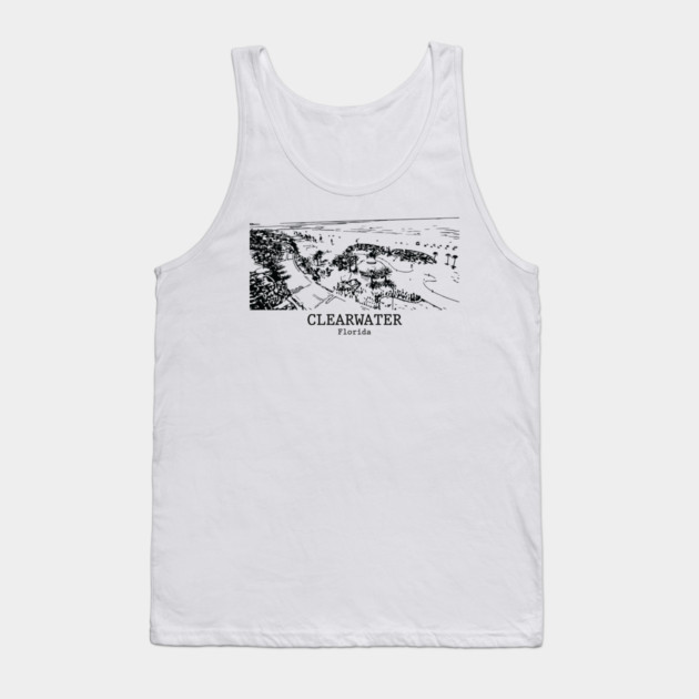 Clearwater - Florida Tank Top by Lakeric
