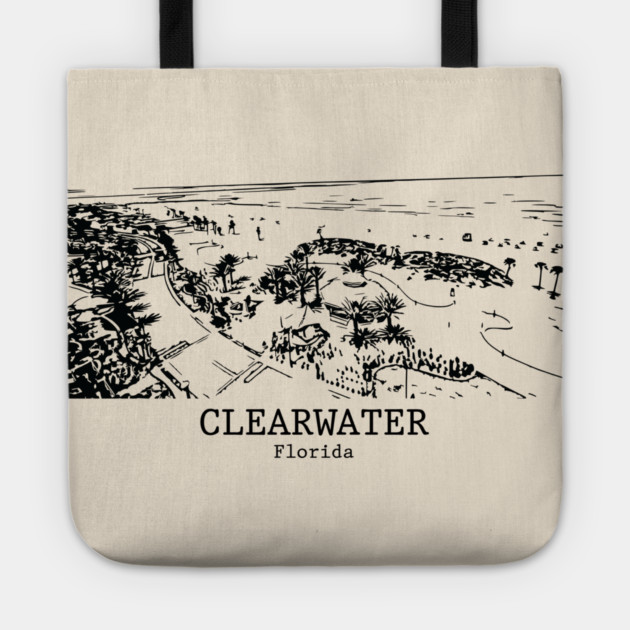 Clearwater - Florida Tote by Lakeric