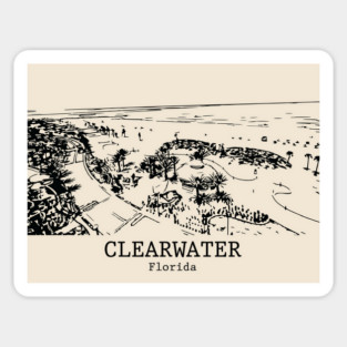 Clearwater - Florida Sticker