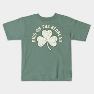 dibs-on-the-redhead Kids T-Shirt